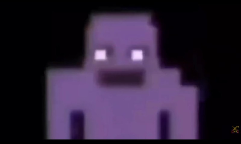 Создать мем: темнота, фиолетовый человек, фиолетовый парень фнаф