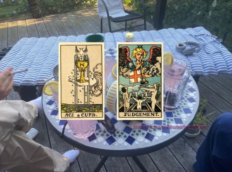 Create meme: Tarot, Tarot cards , The Ace of Waite Tarot Cups