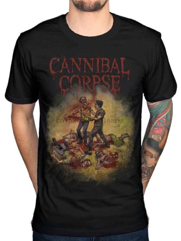 Создать мем: группа cannibal corpse футболка, cannibal corpse в москве, cannibal corpse майка