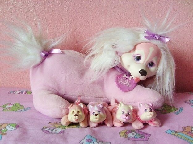 Create meme: puppy surprise toys, Soft toy dog Candy and her puppies, Roxy the dog and her puppies the children's world