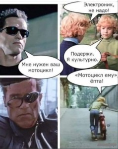 Create meme: terminator Schwarzenegger, terminator