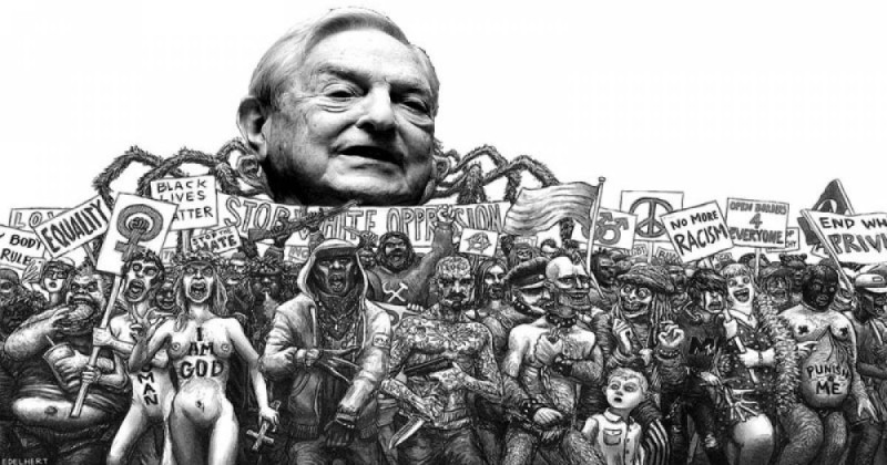 Create meme: George Soros , soros jew, soros george caricature