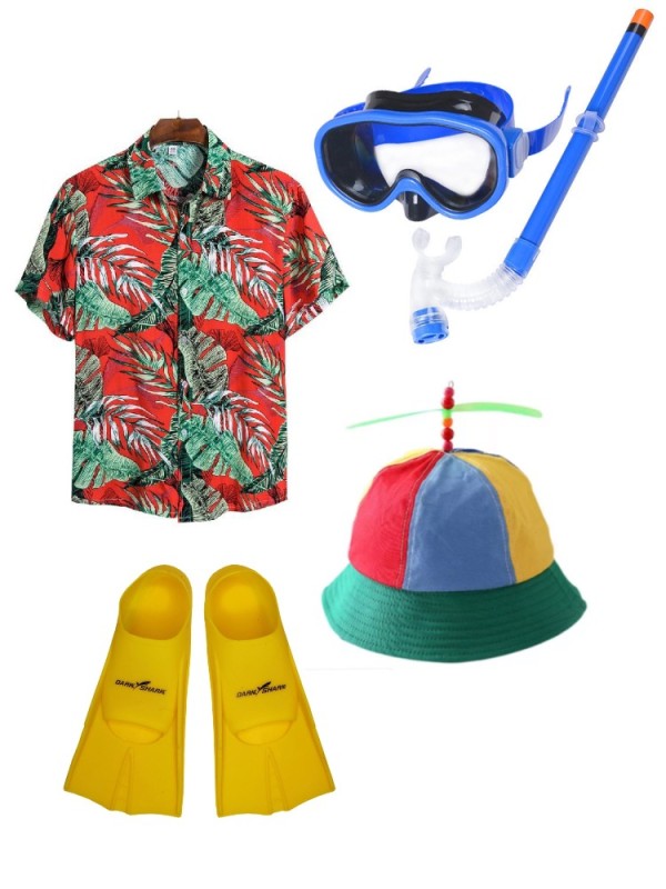 Create meme: bestway 24035 swimming set, swimming kit, Hawaiian men's shirts