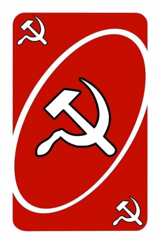 Создать мем: коммунистический, коммунисты, карты уно