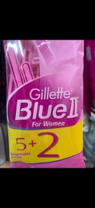 Создать мем: gillette станок однораз. blue2 (5шт) женский, gillette blue 2, однораз станки gillette blue ii for women 5+2 шт