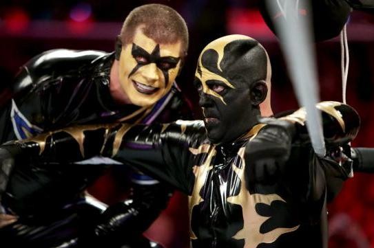 Create meme: goldust and stardust, Cody Rhodes, goldust