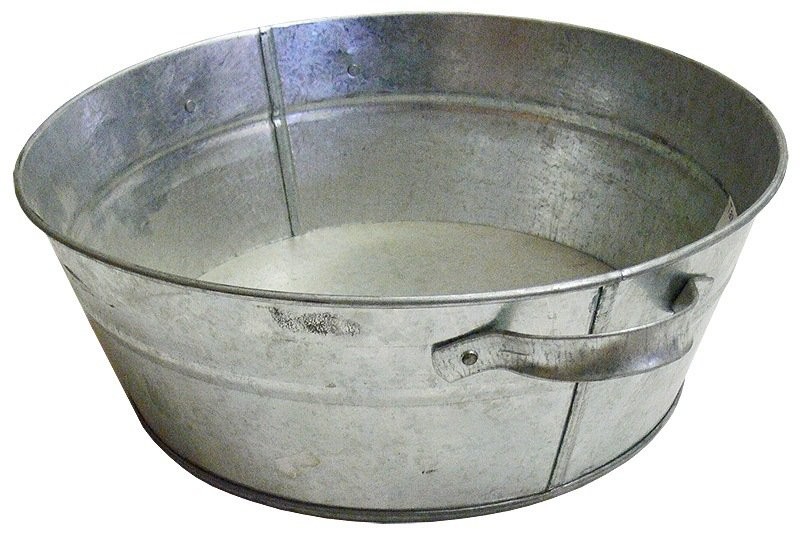 Create meme: galvanized oval basin 23l, galvanized round basin 13L, the basin is digitized 26l round