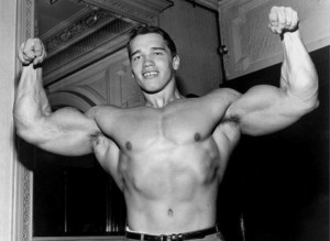 Create meme: Arnold Schwarzenegger, Arnold in his youth, Arnold Schwarzenegger at 16