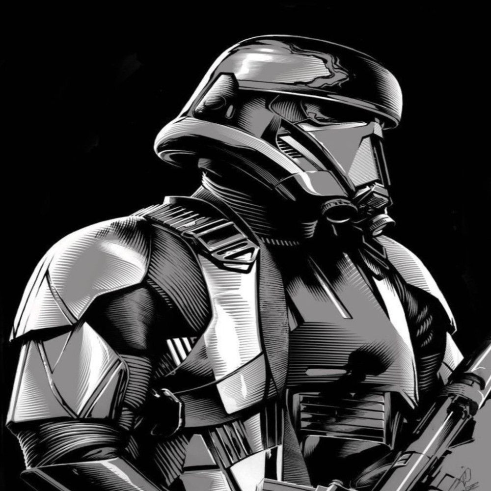 Create meme: stormtrooper star wars, Star Wars drawing, star wars trooper
