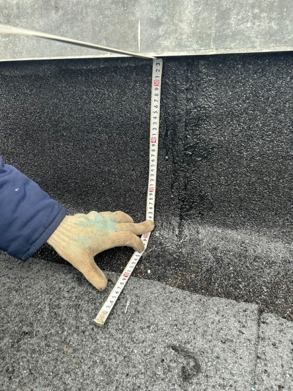 Create meme: waterproofing of a flat roof, roof, marking for a soft roof