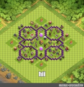 Of layout clash clans
