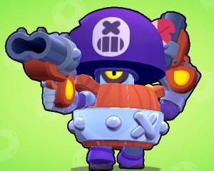 Create meme: the stepper motor brawl stars, Darryl brawl stars, brawl