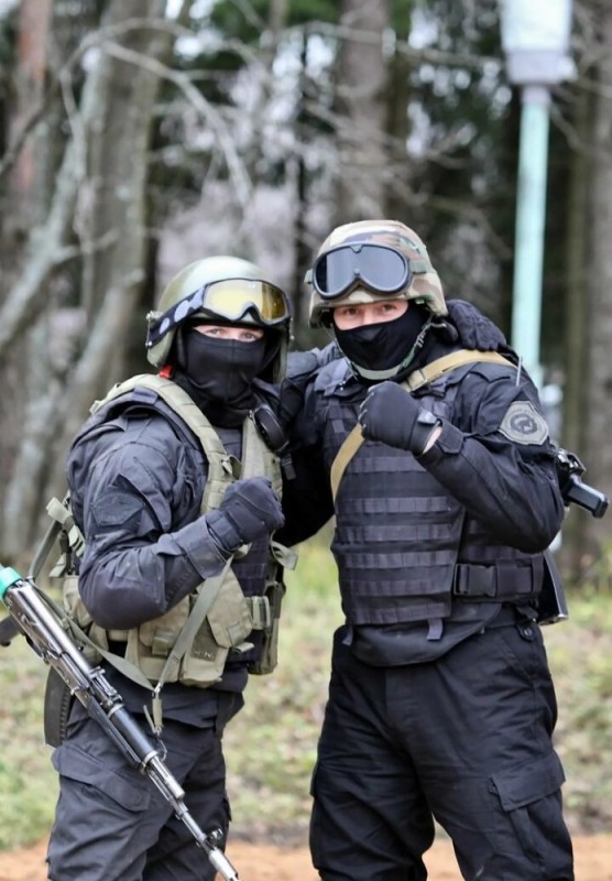 Create meme: omon sobr fsb, spetsnaz OMON, the special forces of the FSB