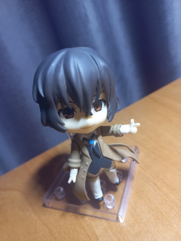 Create meme: Dazai nendoroid, Dazai figurine, Dazai Osamu Chibi figurine