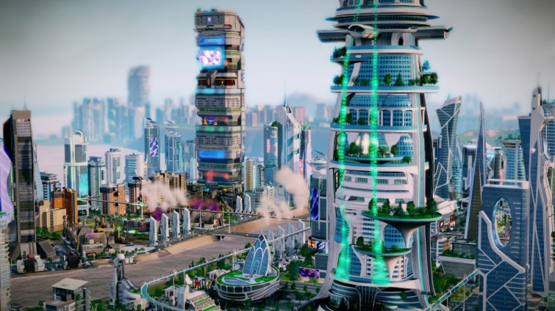 Create meme: simcity 5 cities of the future, the city of the future, simcity 5 cities of the future