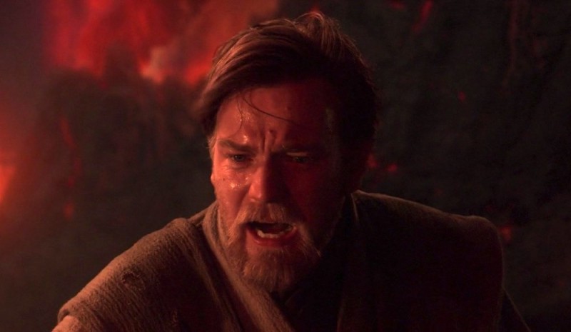 Create meme: Anakin Skywalker vs. Obi Wan, you were supposed to fight evil, Obi WAN Kenobi meme