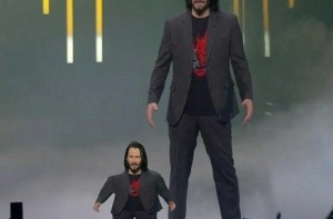 Create meme: mini Keanu Reeves, keanu reeves john wick, Keanu Reeves E3