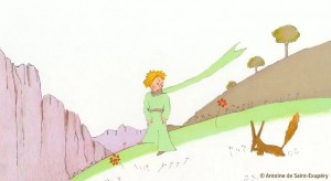 Создать мем: картинки маленький принц и лис экзюпери, Маленький принц, le petit prince art