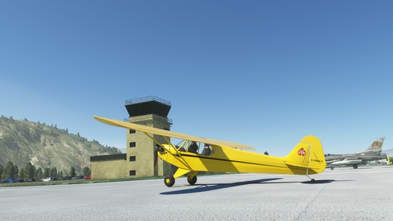 Создать мем: microsoft flight simulator, старинные самолеты, пайпер j3 cub