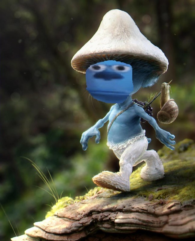 Создать мем: smurfette, домик смурфиков, смурфики