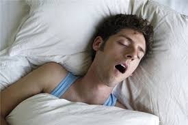 Create meme: in the dream, respiratory failure, sleeping with an open mouth
