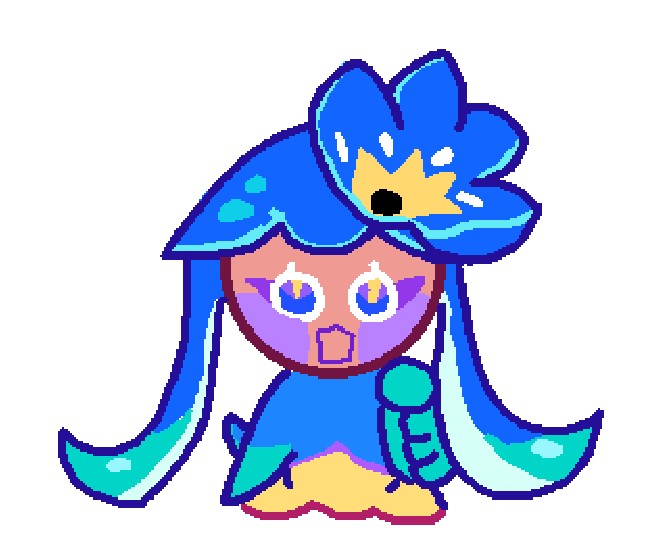 Create meme: pond dino cookie, anime, cookie run