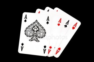 Create meme: three cards, Royal straight flush, playing cards