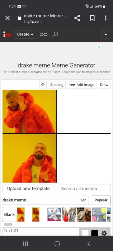 Create meme: template memes, memes, drake meme