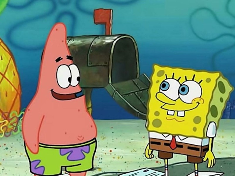 Create meme: Patrick sponge Bob, sponge Bob square pants , bob sponge