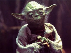 Create meme: Wise Yoda