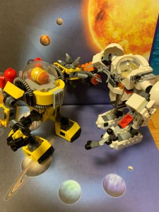Создать мем: конструктор, лего 31115 космический робот, lego creator