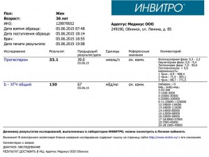 Создать мем: анализ хгч инвитро, результаты хгч инвитро, нормы хгч инвитро