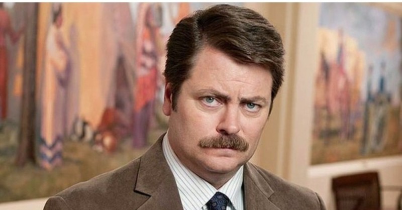 Create meme: ron swanson, meme I'm a simple man , Ron Swanson 