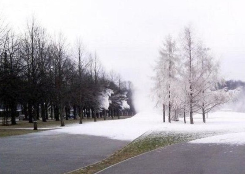 Create meme: winter snow , winter road, It's going to snow soon