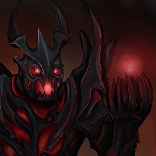 Создать мем: shadow fiend гуль, шадоу финд, шадоу финд из доты