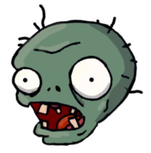 Создать мем: plants vs. zombies, зомби растения против зомби, zombie