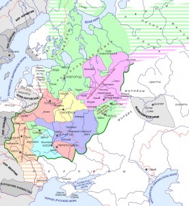Создать мем: суздальское княжество, владимиро-суздальское княжество, карта русских княжеств