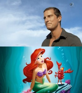 Create meme: ariel, disney princess, the little mermaid: under the sea