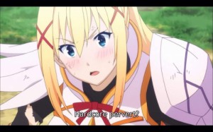 Create meme: konosuba, kono subarashii sekai ni shukufuku wo, Darkness