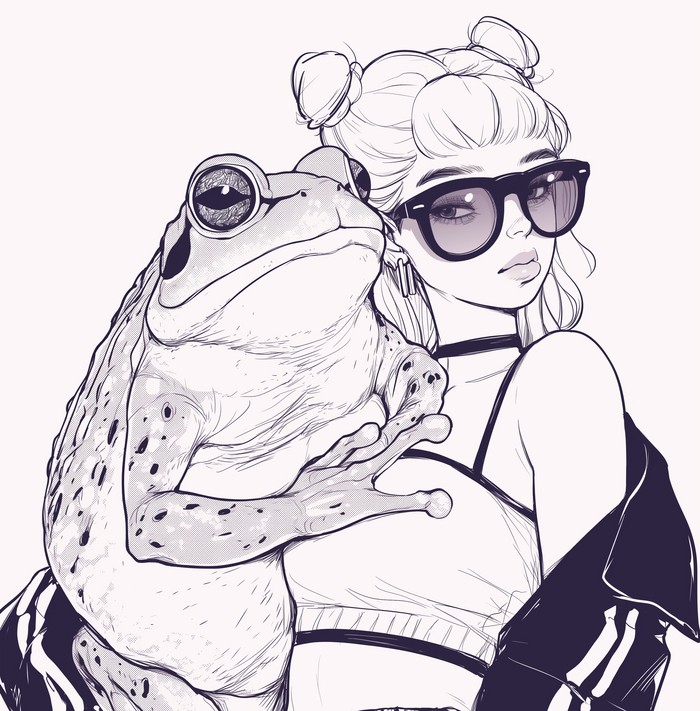 Создать мем: рисунок лягушки карандашом, срисовка лягушки, жаба для срисовки