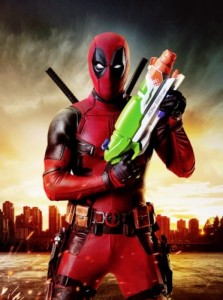 Create meme: deadpool, wade wilson, superhero