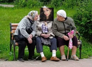 Create meme: dibs on the bench, the grandmother on the bench, dibs on the bench
