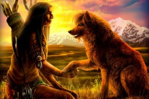 Create meme: american indians, kızılderililer, pictures of fantasy wolves