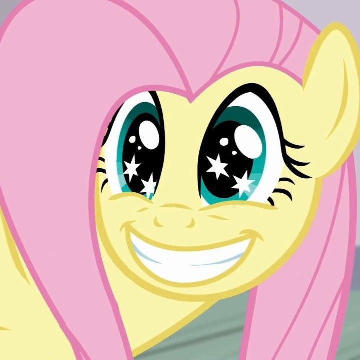 Create meme: fluttershy , fluttershy smiles, mlp fluttershy screen