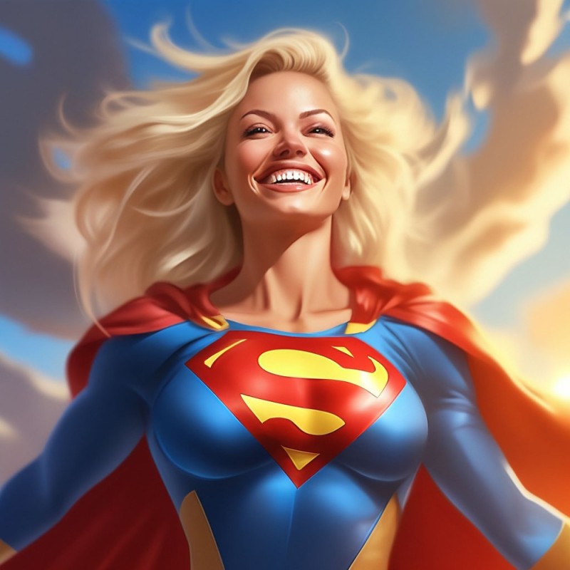 Create meme: supergirl, female superheroes, superheroes girls