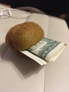 Create meme: money on kiwi, money, qiwi