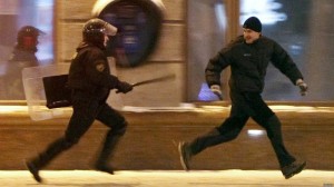 Create meme: man escapes from police, run from the police meme, people running from the police meme