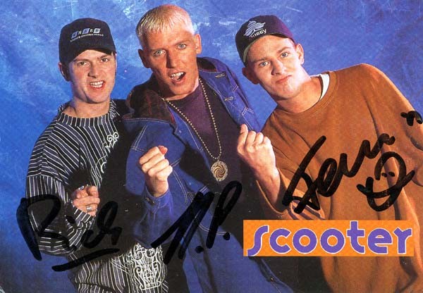 Создать мем: scooter band, группа scooter 1993, scooter 90-е