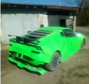 Create meme: car tuning, car, machine