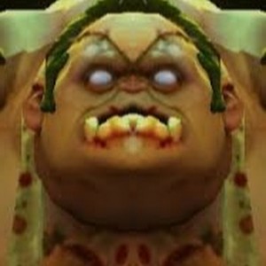 Create meme: Pudge with IOM, Pudge DotA 2, Pudge